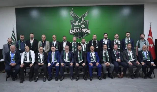 Kafkasspor Yeni Yönetim Görev Dağılımını Açıkladı
