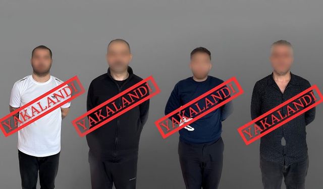 Kırmızı Bültenli 4 Suçlu Yakalandı!