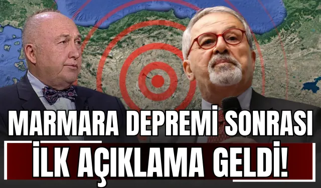 Marmara Depremi Sonrası Naci Görür ve Ahmet Ercan’dan İlk Açıklama Geldi!
