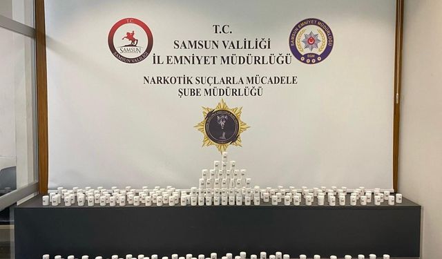 Samsun’da Uyuşturucu Operasyonu! 14 Bin 408 Hap ve Bonzai Ele Geçirildi