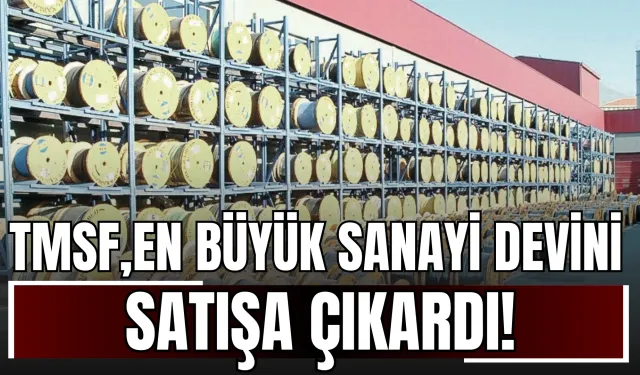 TMSF, Anadolu'nun En Büyük Sanayi Devini Satışa Çıkardı!