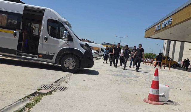 İnegöl’de Hapis Cezası Bulunan 5 Kişi Yakalanarak Cezaevine Gönderildi