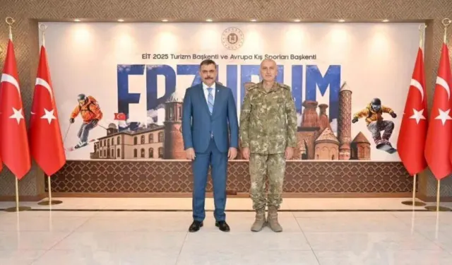 Akyıldız Paşa Göreve Başladı, İlk Ziyaretini Vali Çiftçi’ye Yaptı