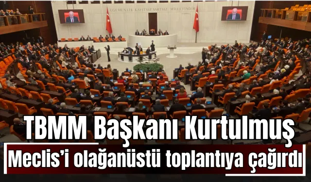TBMM Başkanı Kurtulmuş, Meclis’i Gazze için olağanüstü toplantıya çağırdı