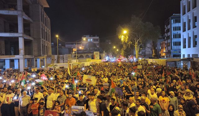 Adıyaman’da Filistin ve Küresel Sumud Filosu’na Destek İçin Yürüyüş Düzenlendi