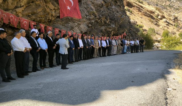 33 yıl önce teröristler tarafından şehit edilen 9 vatandaş anıldı