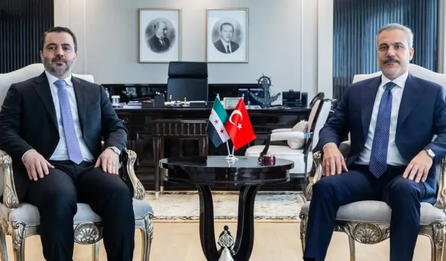 Bakan Fidan, Suriye Dışişleri Bakanı Şeybani ile Görüştü