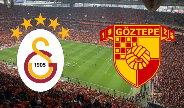 Süper Lig'de 3. hafta! Galatasaray-Göztepe maçı canlı anlatım