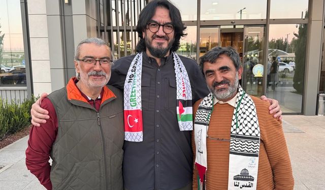 İsrail'in alıkoyduğu 2 aktivist Antalya'ya döndü
