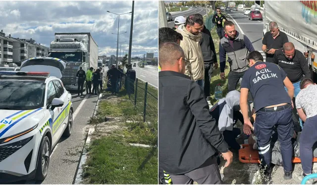 Kütahya’da TIR’ın Çarptığı 70 Yaşındaki Adam Ağır Yaralandı