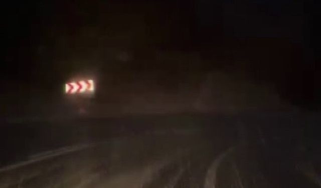 Sivas’ta mevsimin ilk karı yağdı