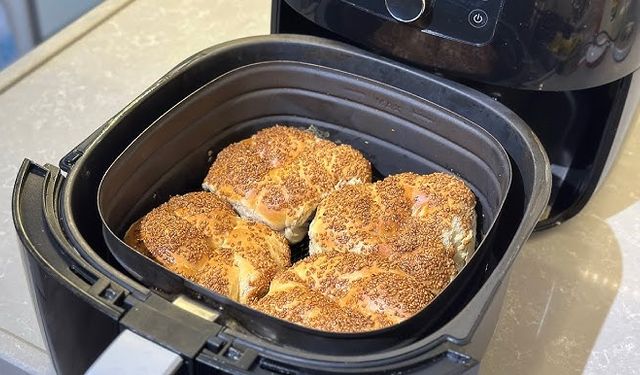 Airfryer’da Simit Nasıl Yapılır? Dışı Susamlı, İçi Yumuşacık Simit Tarifi