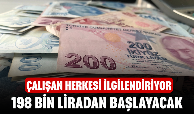 Gelir vergisi matrahına zam! İlk dilim 198 bin TL’ye yükseldi