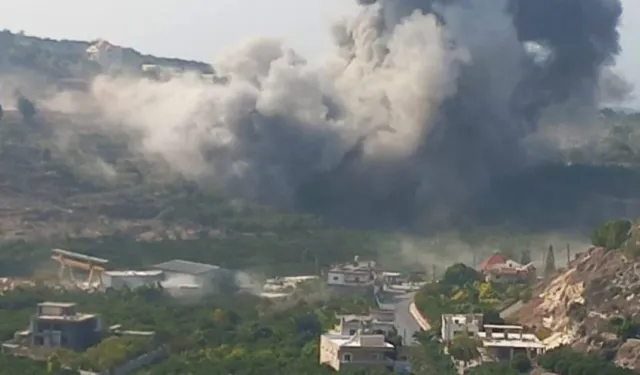 İsrail'den Lübnan'ın Sur kentine hava saldırısı