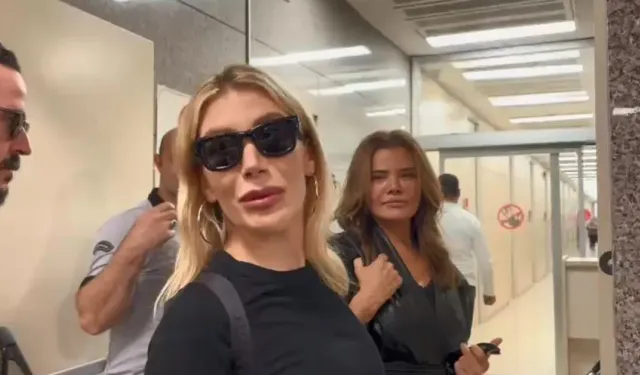 İrem Derici, soruşturma kapsamında adliyeye ifade verdi