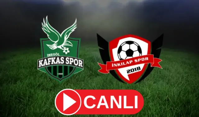 İnegöl Kafkasspor - İnkılapspor Maçı Canlı