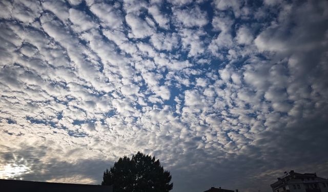 İnegöl'de görülen bulutlar deprem habercisi mi?