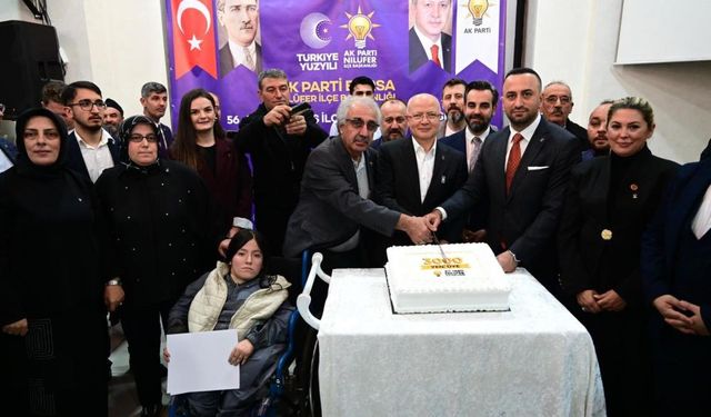 AK Parti Bursa'da katlanarak büyüyor! 3 Bin Yeni Üye
