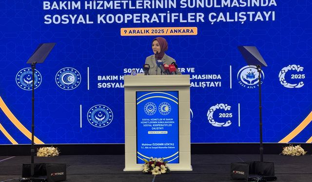 Bakan Göktaş: Sosyal kooperatiflerle amacımız iyi olma halini güçlendirmek