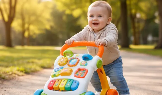 Bebeğinizin İlk Adımlarında Destek Olacak: En Güvenli Yürüteç Modelleri