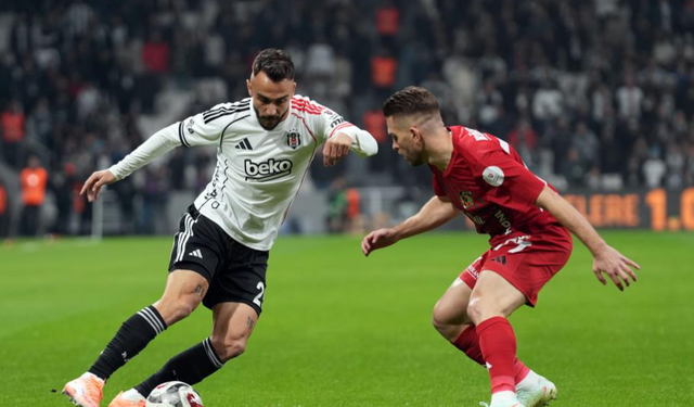 Beşiktaş - Gaziantep FK İlk Yarı Özeti