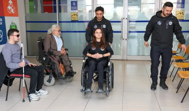 Bursa’da BAM Ekibine Engelli Bireyler İçin Afet Eğitimi