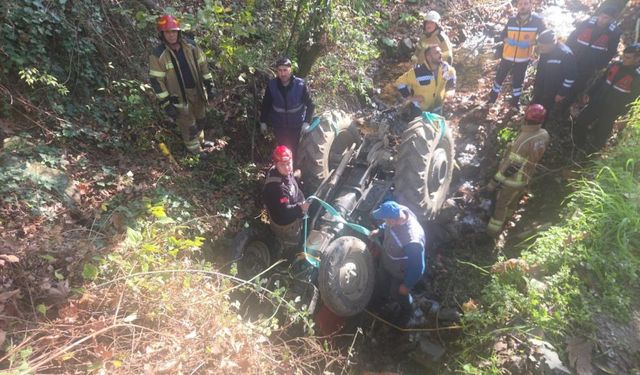 Bursa'da traktör altında can pazarı!