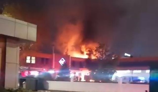 Bursa’da tekstil fabrikasını saran alevler paniğe yol açtı!