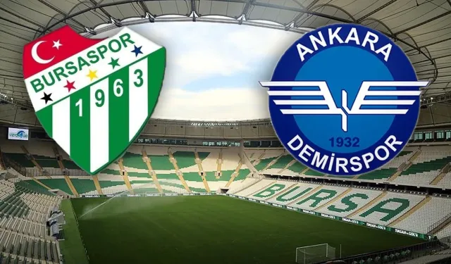 Bursaspor - Ankara Demirspor Maç Özeti