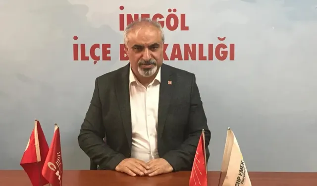 CHP İnegöl İlçe Başkanı Şahin'den yeni yıl mesajı
