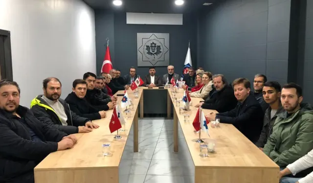 CHP İnegöl Teşkilatından MYM Federasyonu’na Ziyaret