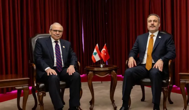 Hakan Fidan, Lübnan Başbakanı Selam ile görüştü