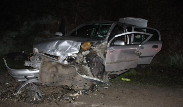 Amasya’da Kafa Kafaya Çarpışma! 8 Kişi Yaralandı