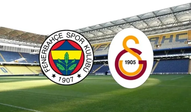 Fenerbahçe - Galatasaray Derbisi Başladı! İşte ilk 11'ler...