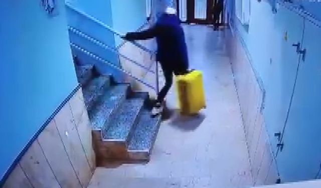 Güllü'nün kızının bavullarla apartmandan çıktığı anların görüntüleri ortaya çıktı