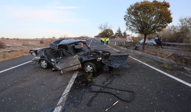 Kontrolden çıkan otomobil takla attı! 1 ağır yaralı