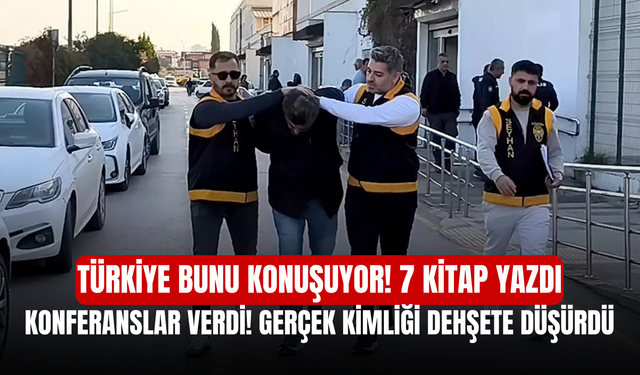 Türkiye bunu konuşuyor! 7 kitap yazdı, konferanslar verdi! Gerçek kimliği dehşete düşürdü