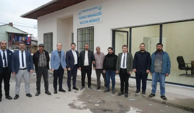 Yenişehir'de O Mahalleye Yeni Muhtarlık Binası Kazandırıldı