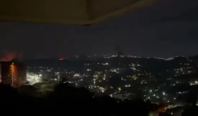 ABD'den Venezuela'ya askeri harekat: Caracas'ta patlamalar