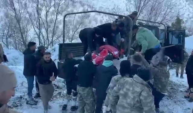 Irak'tan yola çıktı, Şırnak'ta donarak hayatını kaybetti