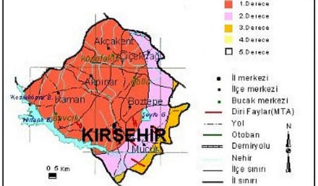 Kırşehir Deprem Bölgesi Mi? Kırşehir’de Deprem Riski Yüksek Olan Yerler Nereler?