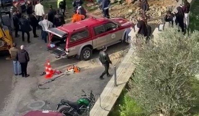 Devrilen forkliftin altında kalan belediye çalışanı hayatını kaybetti