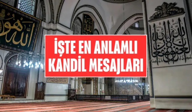 Miraç Kandili İçin Kandil Mesajları: İşte En Anlamlı Kandil Mesajları