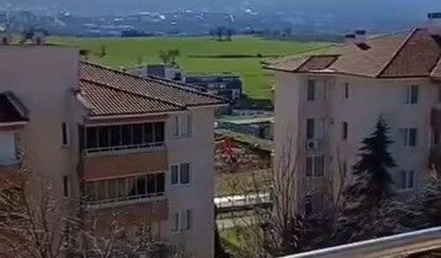 Nilüfer’de İnşaat Alanında Patlama Paniği! Ev ve Araçlarda Hasar İddiası