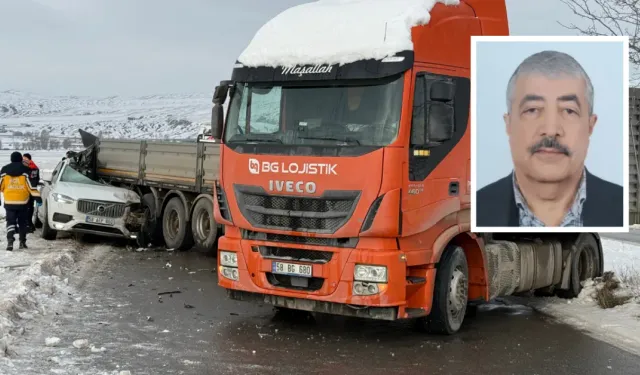 Sivas'ta Buzlanma Kazaya Neden Oldu! Ünlü İş Adamı Hayatını Kaybetti