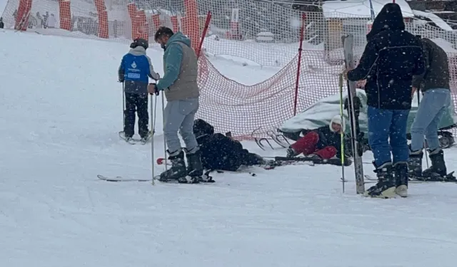 Uludağ'da 7 tatilci hastanelik oldu