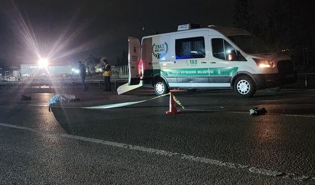 Bursa'da aracın çarptığı yaya hayatını kaybetti!