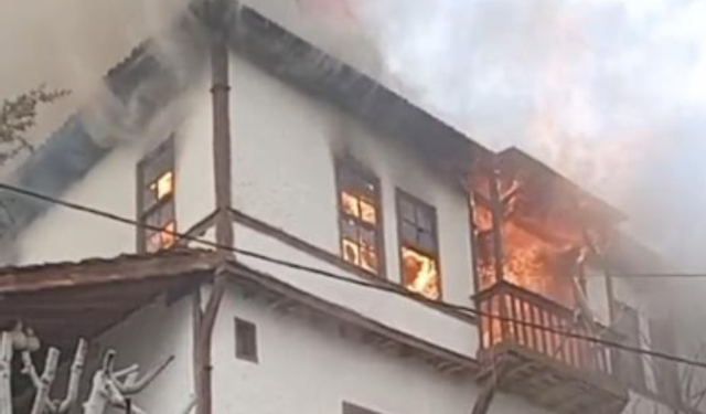 Bursa'da evde korkutan yangın