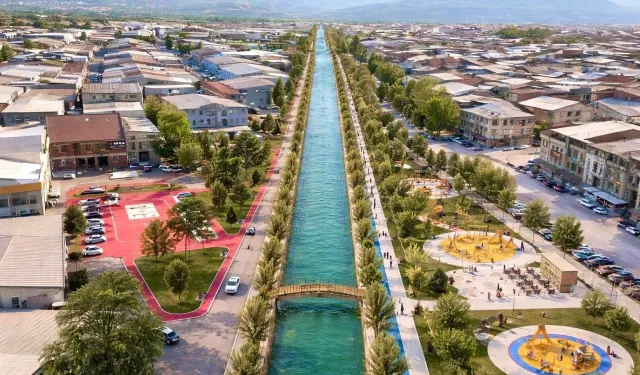 İnegöl’de yeni sosyal alan müjdesi! Kanal İnegöl’de 2. etap başlıyor!