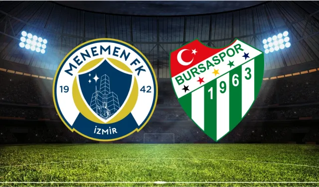 Menemen Belediyespor – Bursaspor Maç Özeti